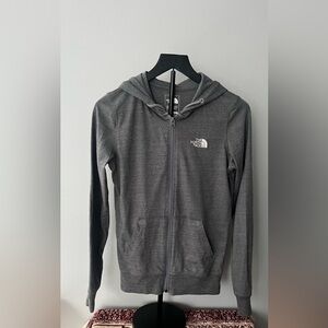 The North Face Charcoal Zip-Up Hoodie